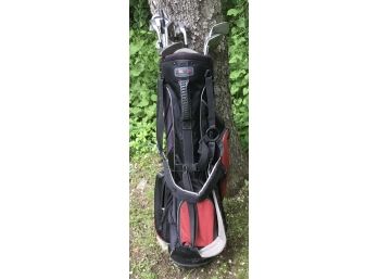 Set Of 9 King Cobra Golf Clubs & Zevo Bag