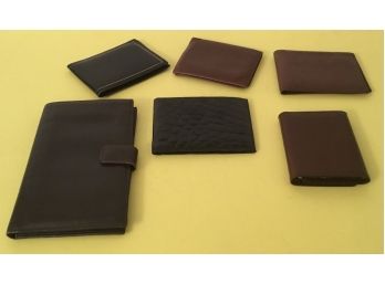 Lot Of Leather Billfold Wallets 6