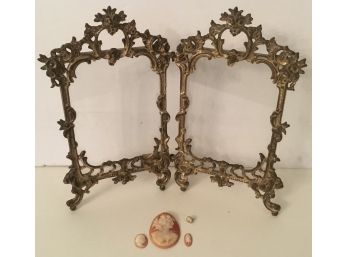 Cameos & Victorian Style Ornate Frame