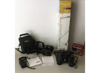 Camera & Binocular Lot