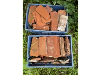 Large Lot Of Surface Bricks For Mason Or Construction