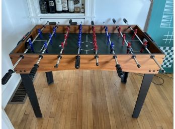 Regulation Size Fuse Ball / Game Table Table With Add Ons: Shuffle Board, Table Hockey, Checkers, Backhammon