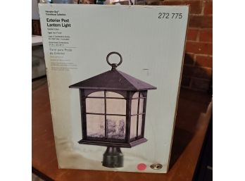 NEW Hampton Bay Traditional Collection Exterior Post Lantern Light Unopened In Bix