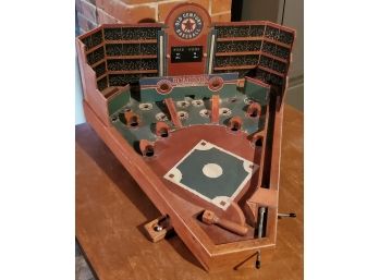 Old Century Wood Baseball Flipper Game