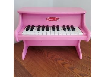 Melissa & Doug Child's Pink Learn -to- Play  Piano- Plays For Real!!