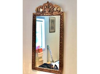 Ornate And Gilt Carved Wood Mirror