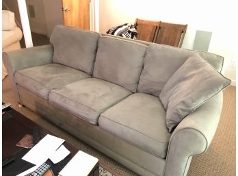Three Cushion Gray Sofa
