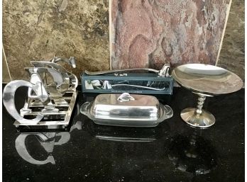 Useful  Silver-plate Lot Accessories