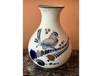 TONALA Hand Painted Mexican Vase