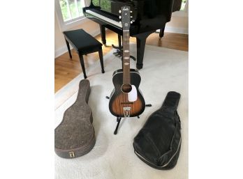 STELLA GUITAR With Hard And Soft Carrying Cases