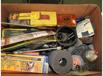 Lot Of Grinding Tools And More