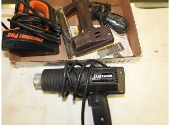Heat Gun Staplers And More