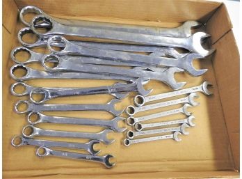 All Different Sized 20 Piece Wrench Set