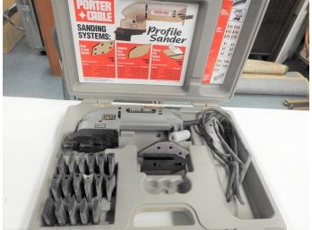Working Porter And Cable Profile Sander