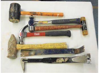 Hammer And Sledge And Metal Claw Lot