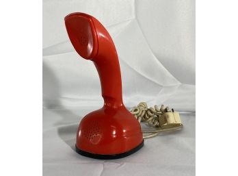 Vintage Mid Century Ericofon Red Cobra Rotary Telephone