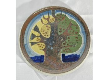 MCM Hand Painted Rorstrand Pottery Wall Plaque  G Millberg  Sweden