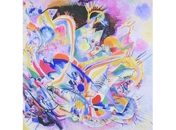 Wassily Kandinsky Lithograph,  Improvistion Klamm