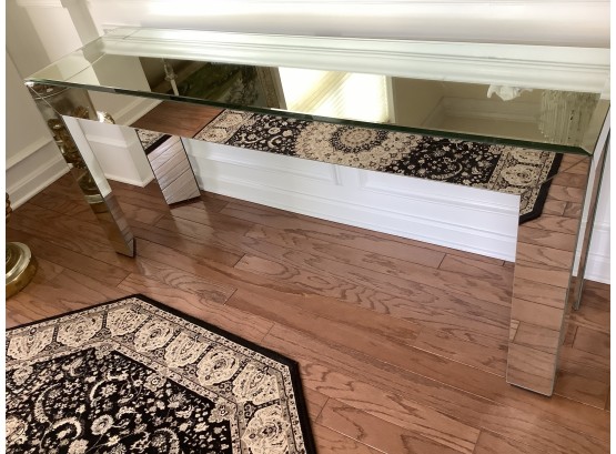 Mirrored Sofa Table Or Stand Alone