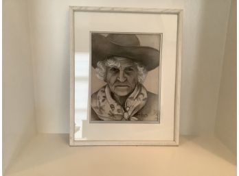 Professionally Signed Framed And Matted Picture