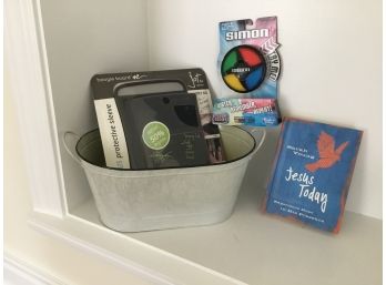 New In Packaging Simon Micro Series, Boogie Board With Protective Sleeve, Book And Tin Pail