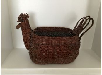 Wicker Turkey  Basket