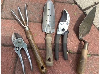 Vintage Garden Tools As Pictured