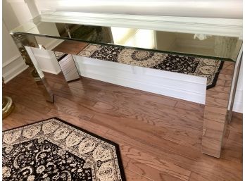 Mirrored Sofa Table Or Stand Alone