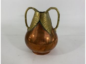 Pear Form Copper Vessel
