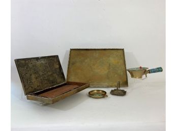 Group Of Brass Objects