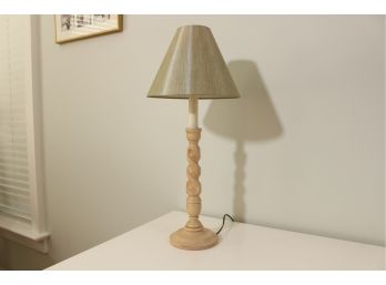 Wooden Nautical Spindle Lamp