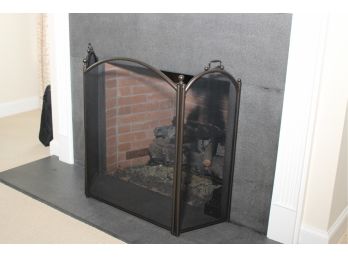 Iron Fireplace Screen