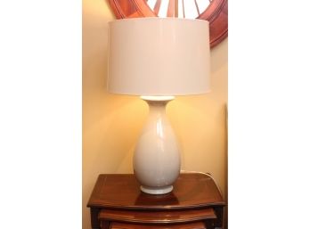 Beautiful Contemporary Two-toned Gray Lamp