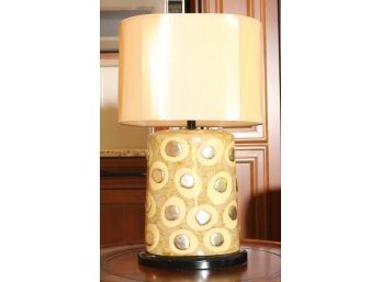 Retro Style Gilt Polka-dot Lamp