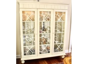 Farmhouse Style Curio Cabinet