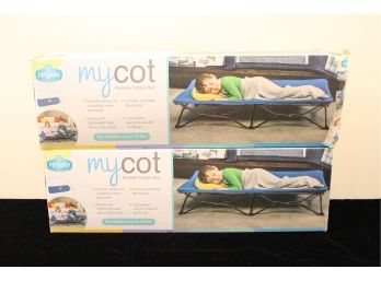 Two Regalo MyCot Portable Toddler Beds In Original Boxes