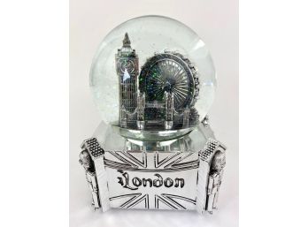 London Snow Globe Music Box