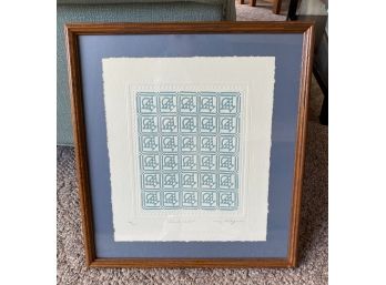 Mary Rutherford 'Country Basket' Quilt Pattern Embossed Print