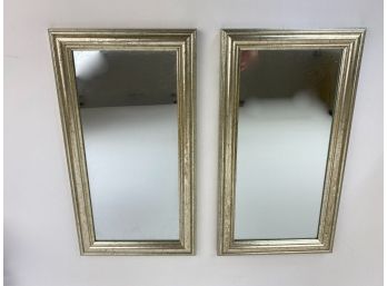 Set Of Two Accent Wall Mirrors