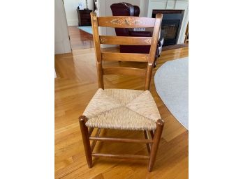 Hitchcock  Rush Seat Side Chair