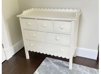 Homes In Heaven Kids 6- Drawer Dresser W Changing Topper In Cream