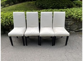 Set Of 6 Parsons Dining Chairs