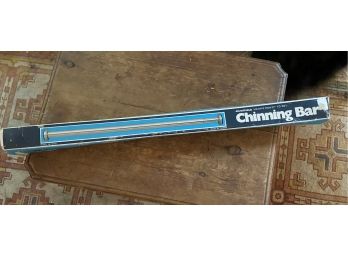 Never Used, Still In Wrapper 1981 Adjustable Chinning  Bar By Bristol Sports Corp.