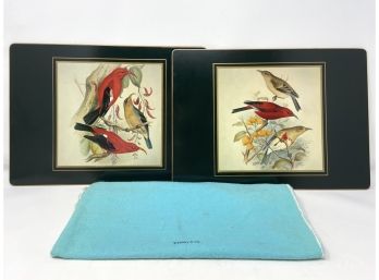 Vintage Tiffany & Co. Lady Clare Limited Bird Placemats