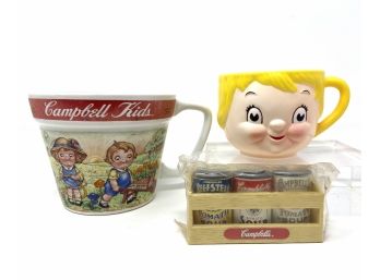 Collection Of Vintage Campbell's Soup Memorabilia