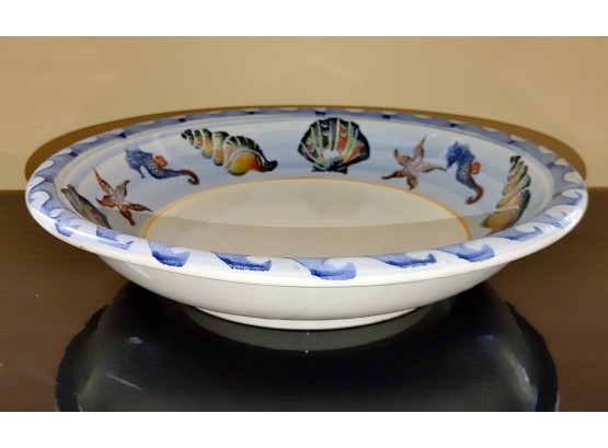 Italian Seafood Bowl By Ceramica