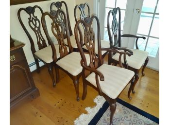 Thomasville Queen Anne Dining Chairs (6)