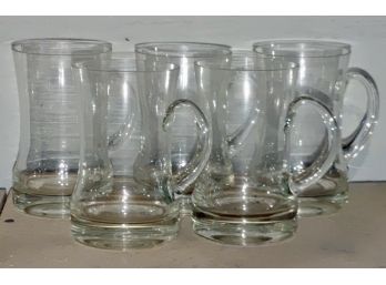 Lightweight Crystal Beer Glasses With Handles (7)