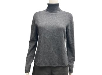 MAG Cashmere Turtleneck Sweater, Size L