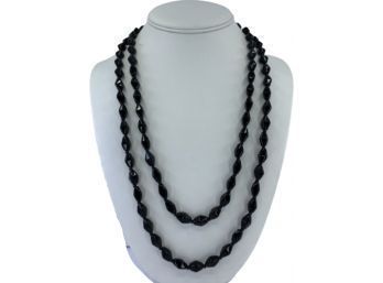 Onyx Long-Length Necklace